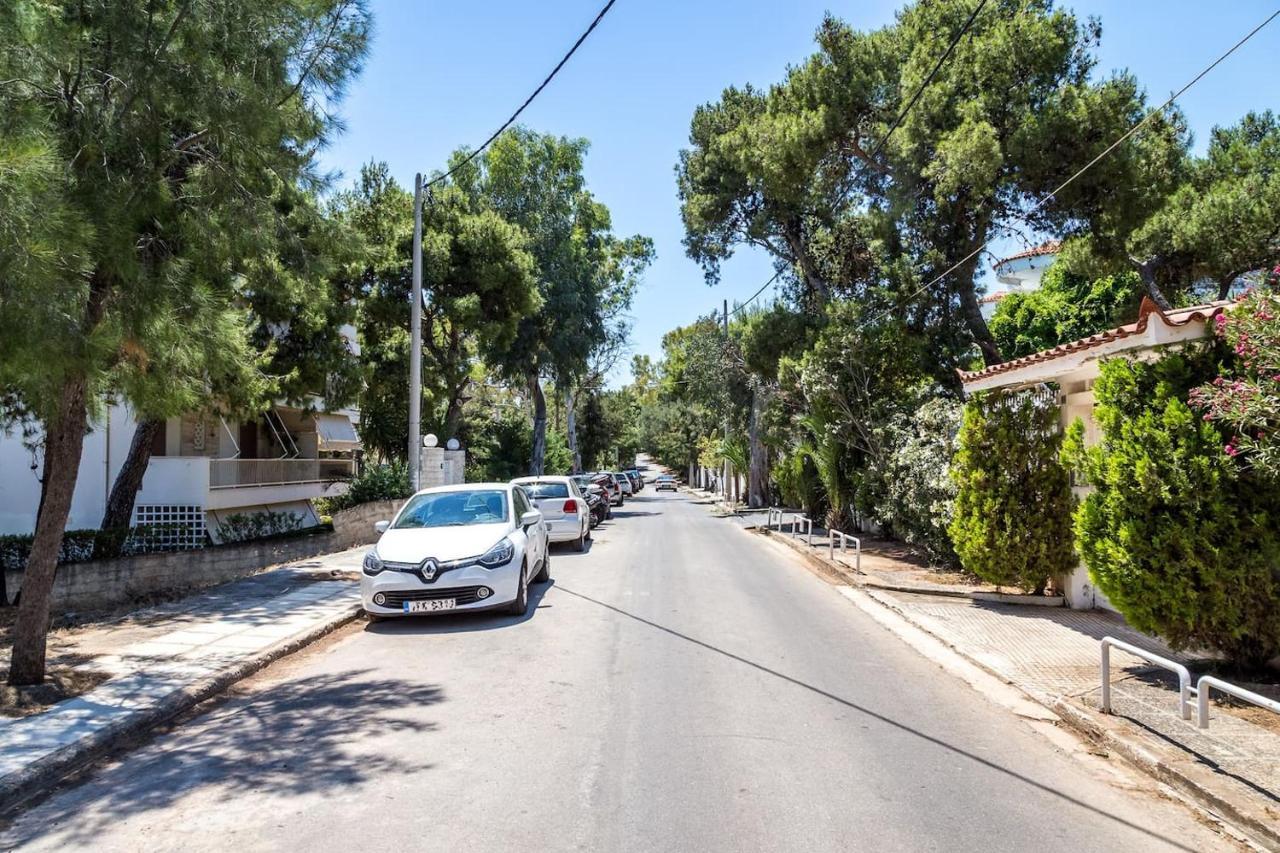 Elegant Apartment W Great Balcony In Vouliagmeni เอเธนส์ ภายนอก รูปภาพ