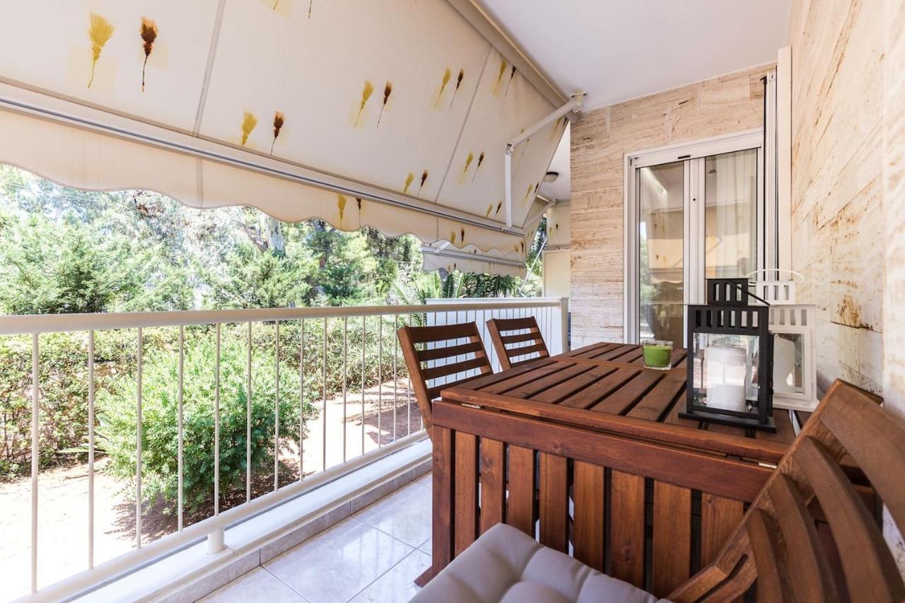 Elegant Apartment W Great Balcony In Vouliagmeni เอเธนส์ ภายนอก รูปภาพ